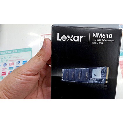 SSD Lexar NM610 M.2 PCIe Gen3 x4 NVMe 500GB LNM610-500RB( đọc: 2100 MB/s , ghi: 1600 MB/s ) nhập khẩu mới 100% BH 3 năm | BigBuy360 - bigbuy360.vn