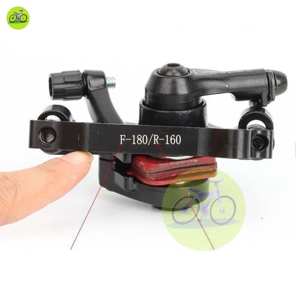 Cùm phanh đĩa cơ xe đạp / Bộ heo thắng đĩa thể thao Bolids