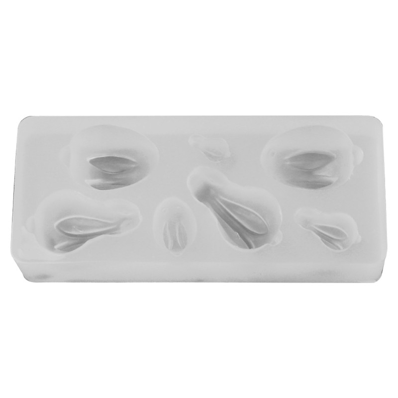 Khuôn Silicon Làm Mặt Trang Sức Hình Thỏ Con Xinh Xắn