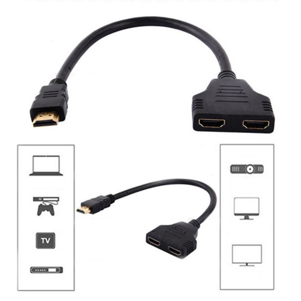 Đầu Chuyển Đổi 2 Cổng Hdmi 1080p Sang 2 Cổng Trong 1