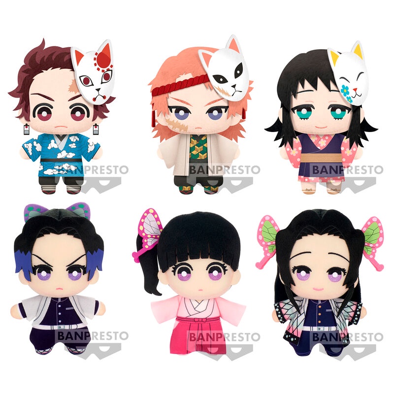 Móc chìa khóa bông Tomonui Kimetsu no Yaiba - Plush movie ver chính hãng Nhật Bản