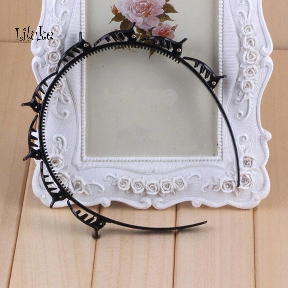 Dây Buộc Tóc 2 Lớp Màu Trơn Thời Trang Cho Nữ