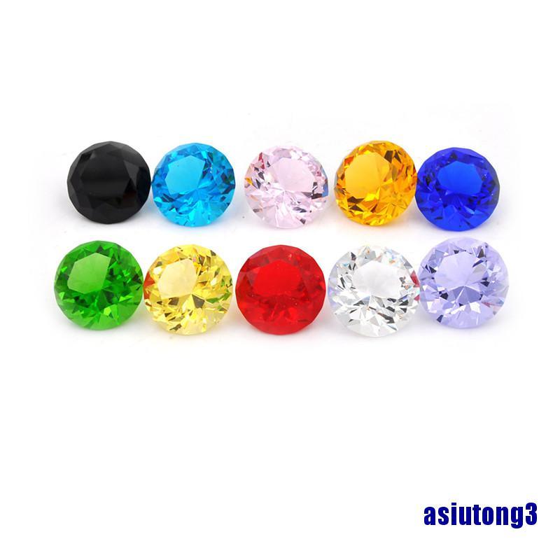 Viên Kim Cương Giả Pha Lê 3 30mm