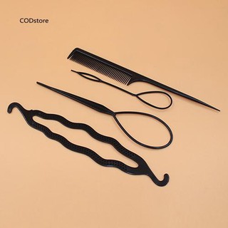 Set 4 dụng cụ tạo kiểu tóc cho nữ