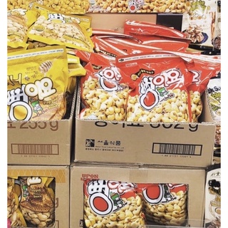 SNACK BỎNG PHÔ MAI/ BƠ MẬT ONG HÀN QUỐC GÓI TO TÚI ZIP 255g