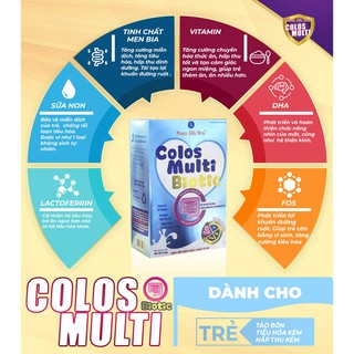 Mama sữa non colos Multi Biotic T8/2023