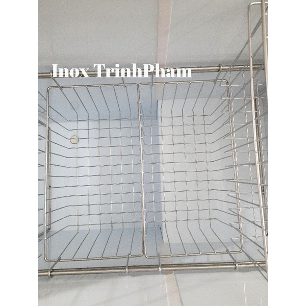 Compo 4 Rổ Tủ Đông Lạnh và Khung Treo Thiết Kế Tầng(hàng gia công theo kích thước riêng của từng Tủ Đông)