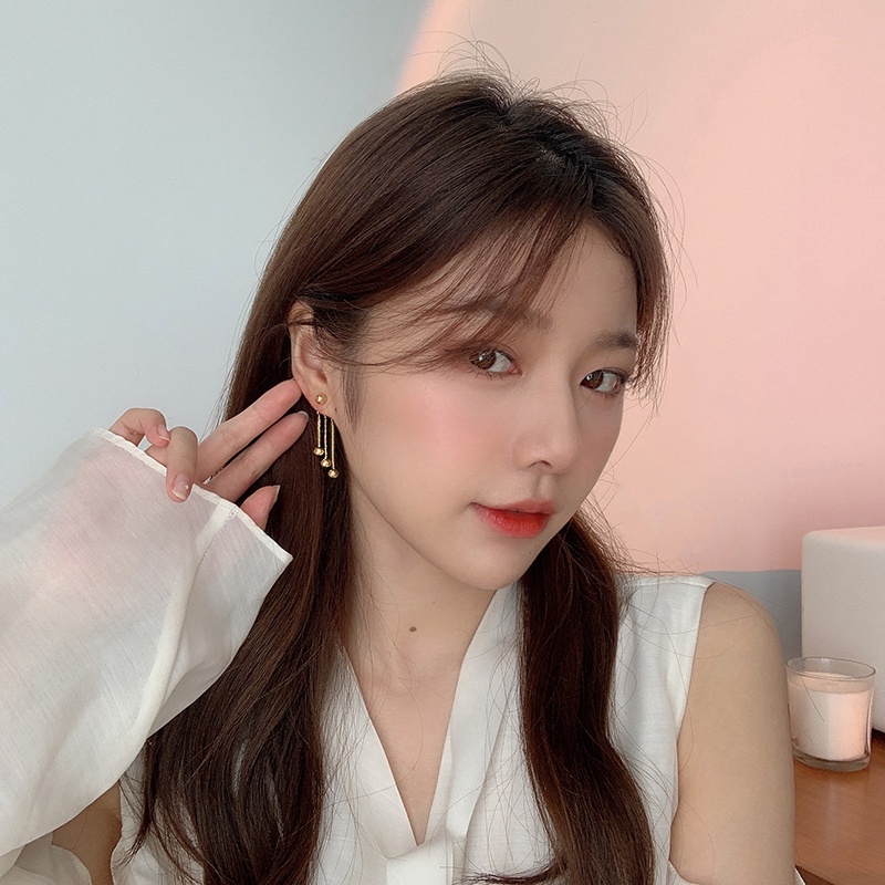 Khuyên Tai Nữ Hình Quả Bóng Tròn Thời Trang