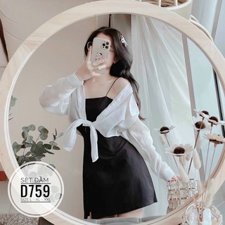 SET ĐẦM ÁO SƠMI [ BIGSIZE 60-90KG ]
