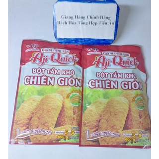 Combo 2 gói Bột Tẩm Khô Chiên Giòn Aji-Quick (gói 42g)