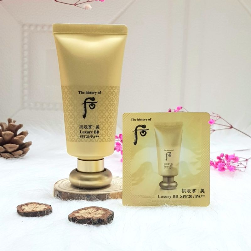 🌸Combo 10 gói samle kem trang điểm BB cream Whoo Mi Luxury