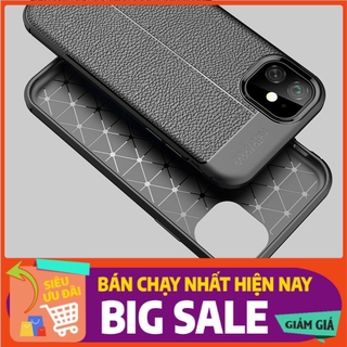 Ốp lưng iPhone 11 Pro silicon giả da Auto Focus