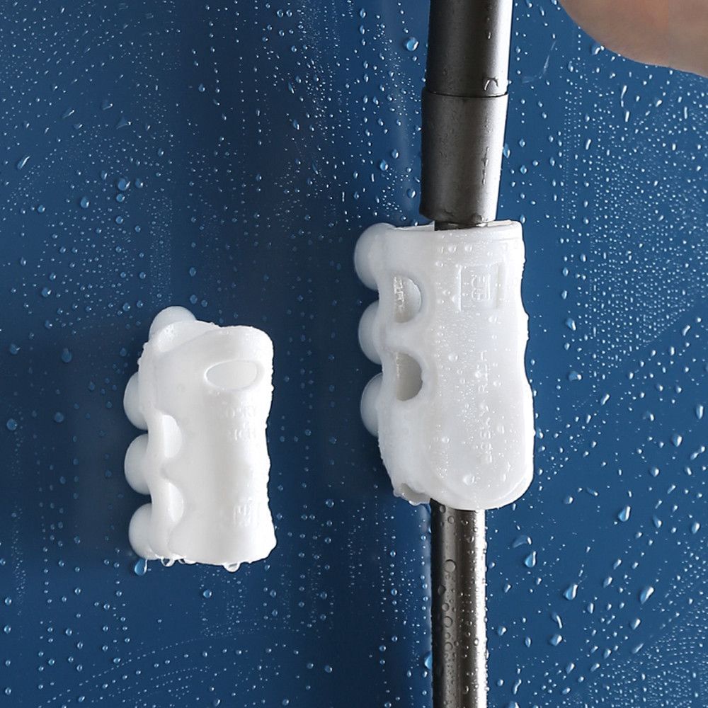 Giá Đỡ Đầu Vòi Hoa Sen Bằng Silicone Có Giác Hút Siêu Bền Tái Sử Dụng Được