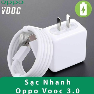 Bộ Sạc Nhanh VOOC Zin New chân TypeC và MicroUSB,Sạc oppo dành Cho mọi đời máy OPPO -  Giá Tốt 1 Đổi 1