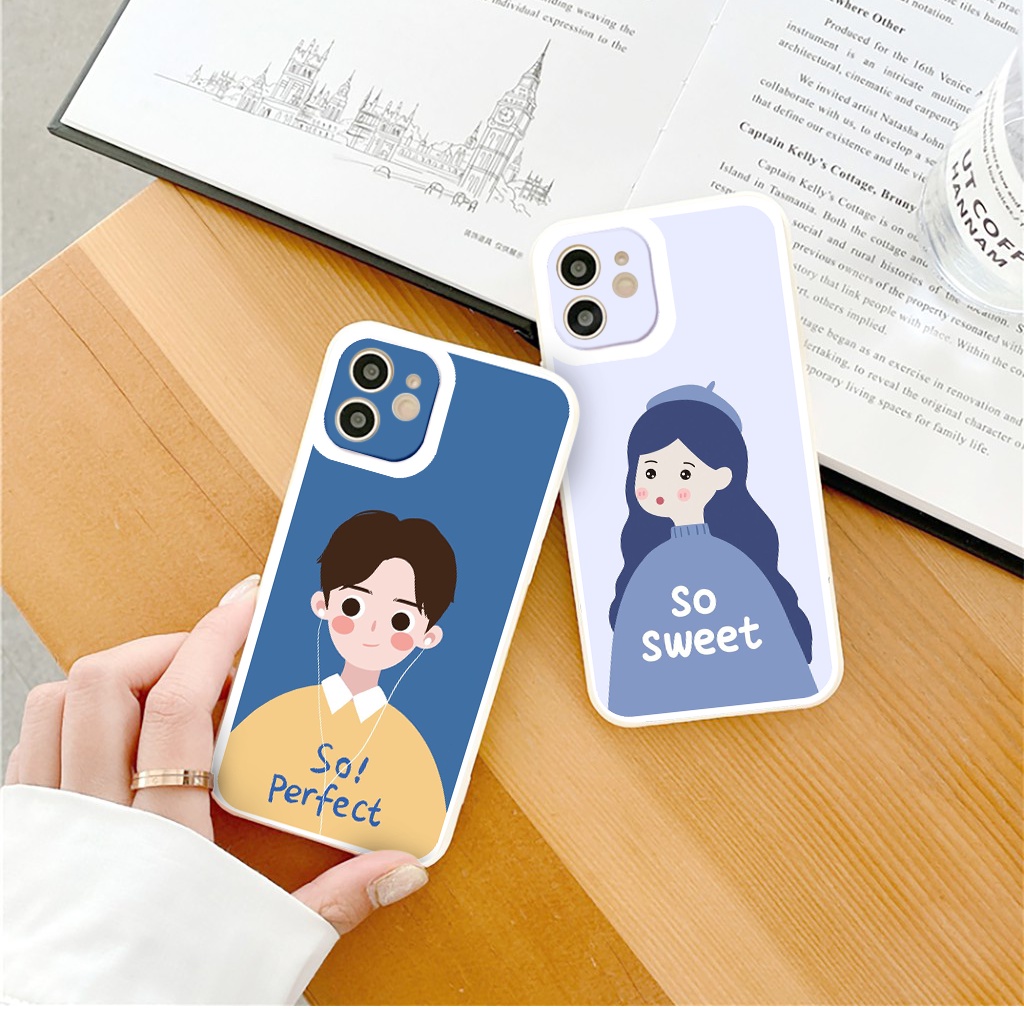 Ốp iphone - Ốp lưng iphone cạnh vuông viền camera Cặp đôi mắt tròn dành cho ip 6 đến 14promax - ng020
