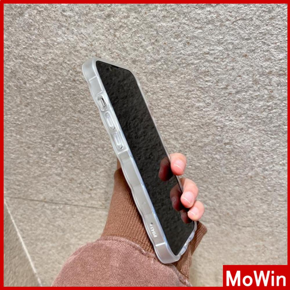 Ốp điện thoại silicon trong suốt chống va đập hình cún dễ thương thích hợp cho iPhone 13 Pro Max 12 Pro Max 11 7 Plus