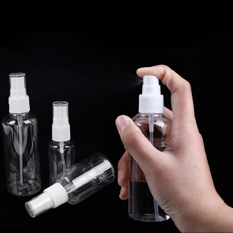 HHM Chai Lọ Chiết Mỹ Phẩm Dạng Xịt 100ml phun sương, Thiết Kế Nhỏ Gọn, Đa Năng, Tiện Lợi, Lọ Xịt Nước Sát Khuẩn Tay