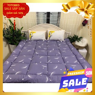 ( XẢ HÀNG GIÁ HỦY DIỆT)  TOPER tấm làm mềm đệm đa năng dày 7-9 cm đủ size 1m2, 1m4, 1m6, 1m8. Giao màu ngẫu nhiên
