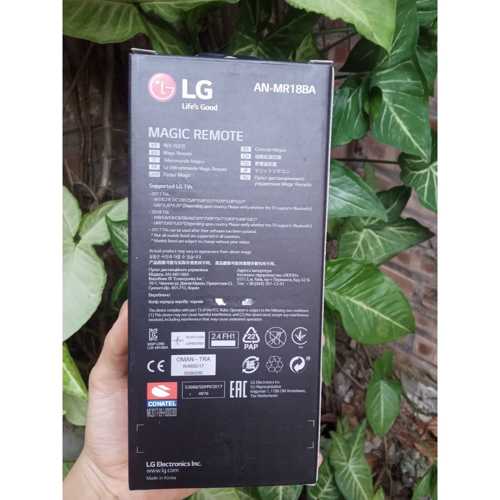 Điều khiển tivi thông minh LG AN MR18BA | BigBuy360 - bigbuy360.vn