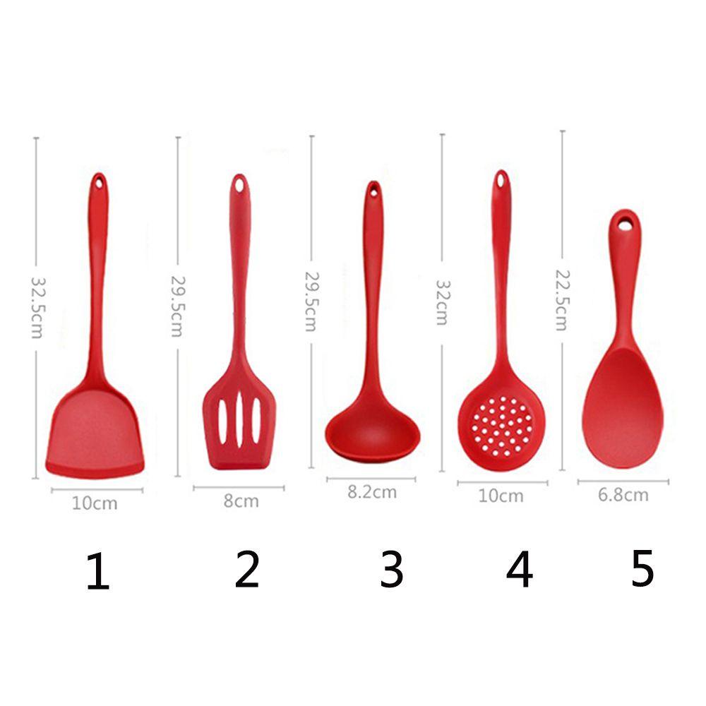 [COD] Xẻng Nấu Ăn Bằng Silicone Chịu Nhiệt Chất Lượng Cao