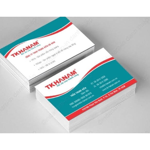 DANH THIẾP, NAME CARD, CARD VISIT THEO YÊU CẦU 60k / hộp 100 tờ