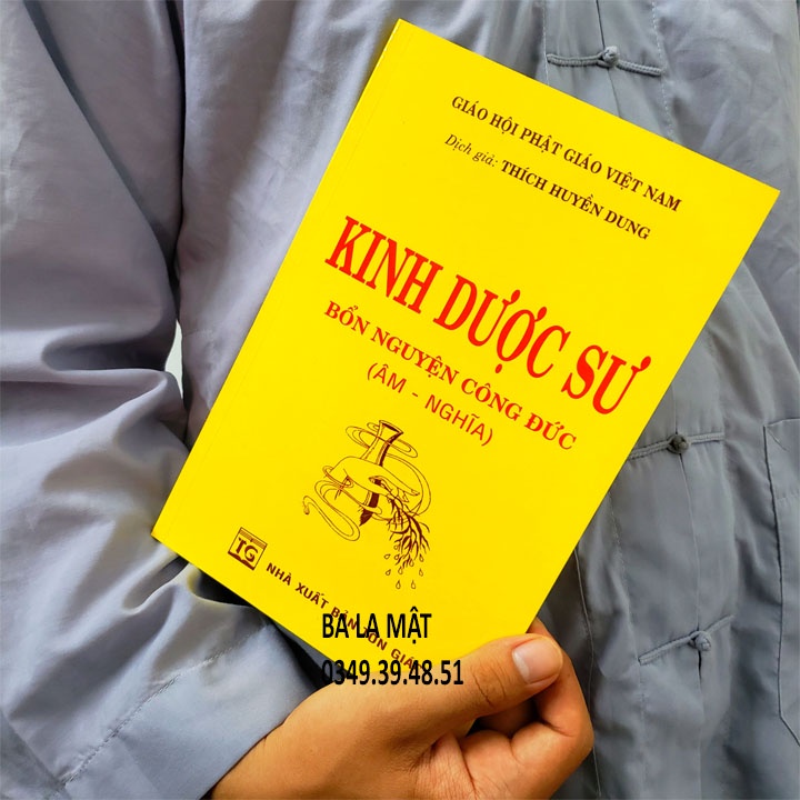 Sách - Kinh Dược Sư Trọn Bộ Bìa Vàng
