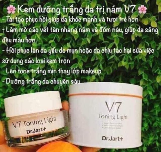 KEM DƯỠNG DA V7 TONING LIGHT HŨ TRÒN