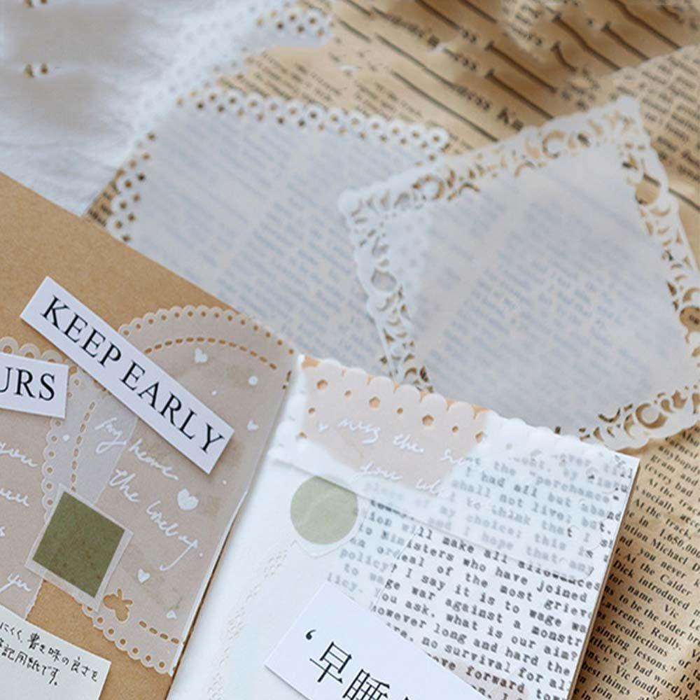 PATRICIA Sổ Ghi Chú Trong Suốt Chống Thấm Nước Nhỏ Gọn Tiện Dụng Note