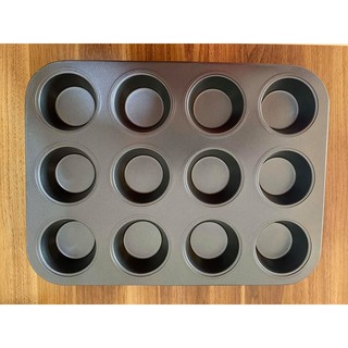 khuôn cupcake chống dính 6 ô-12 ô-12 ô mini