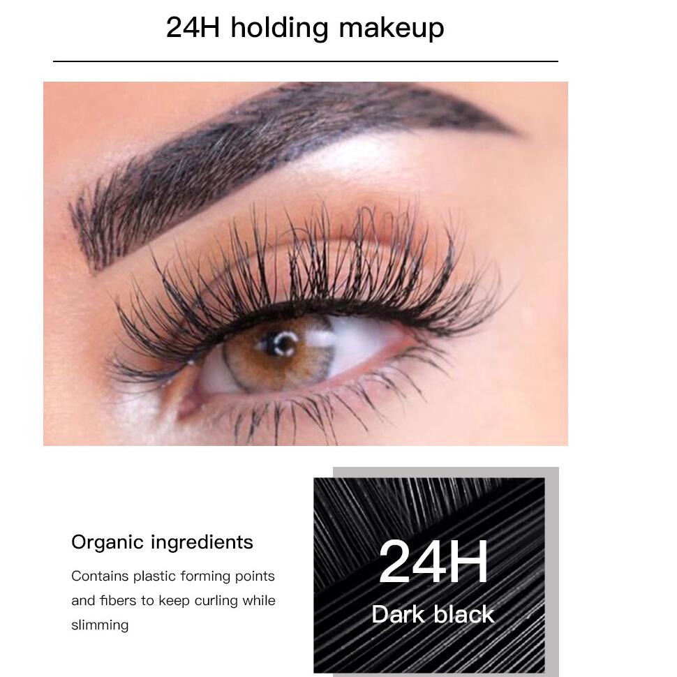 Mascara 4D Màu Đen Lâu Trôi Chống Thấm Nước Và Mồ Hôi Chuốt Dài Và Cong Mi