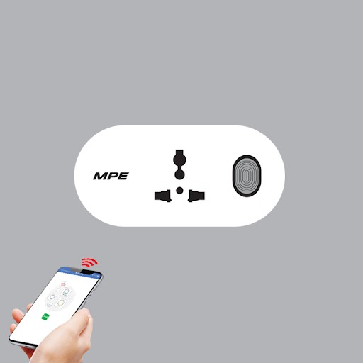 Ổ cắm thông minh đa năng SMART WIFI 16A SWP16-3 MPE - Điện Việt
