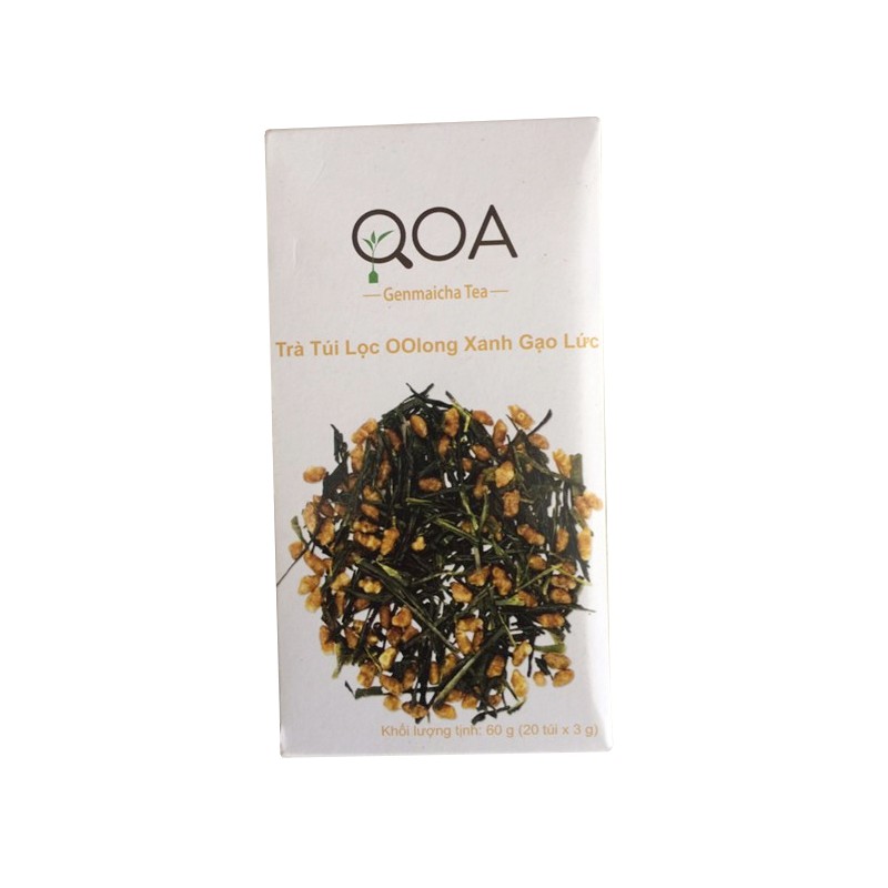 TRÀ OOLONG XANH GẠO NỨT - QOA