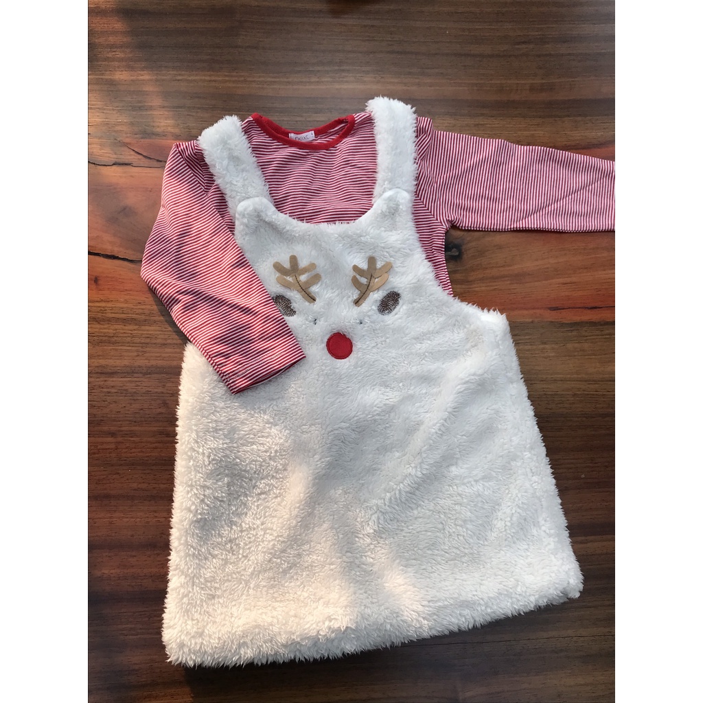 SET VÁY YẾM NEXT LÔNG TRẮNG DIỆN NOEL 🎄🎄