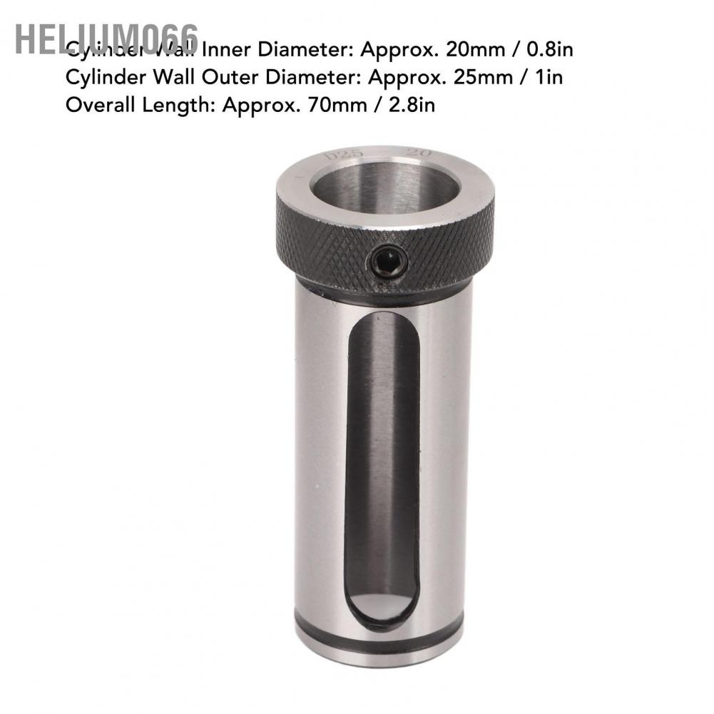Helium066 Helium066 Dụng cụ tiện CNC Giảm tay áo Bộ phận giữ ống lót máy khoan Morse Taper cho MTA1 MTA2 MTA3