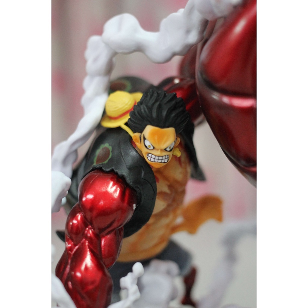 Mô hình Luffy gear 4 cao 28cm - Mô hình One Piece