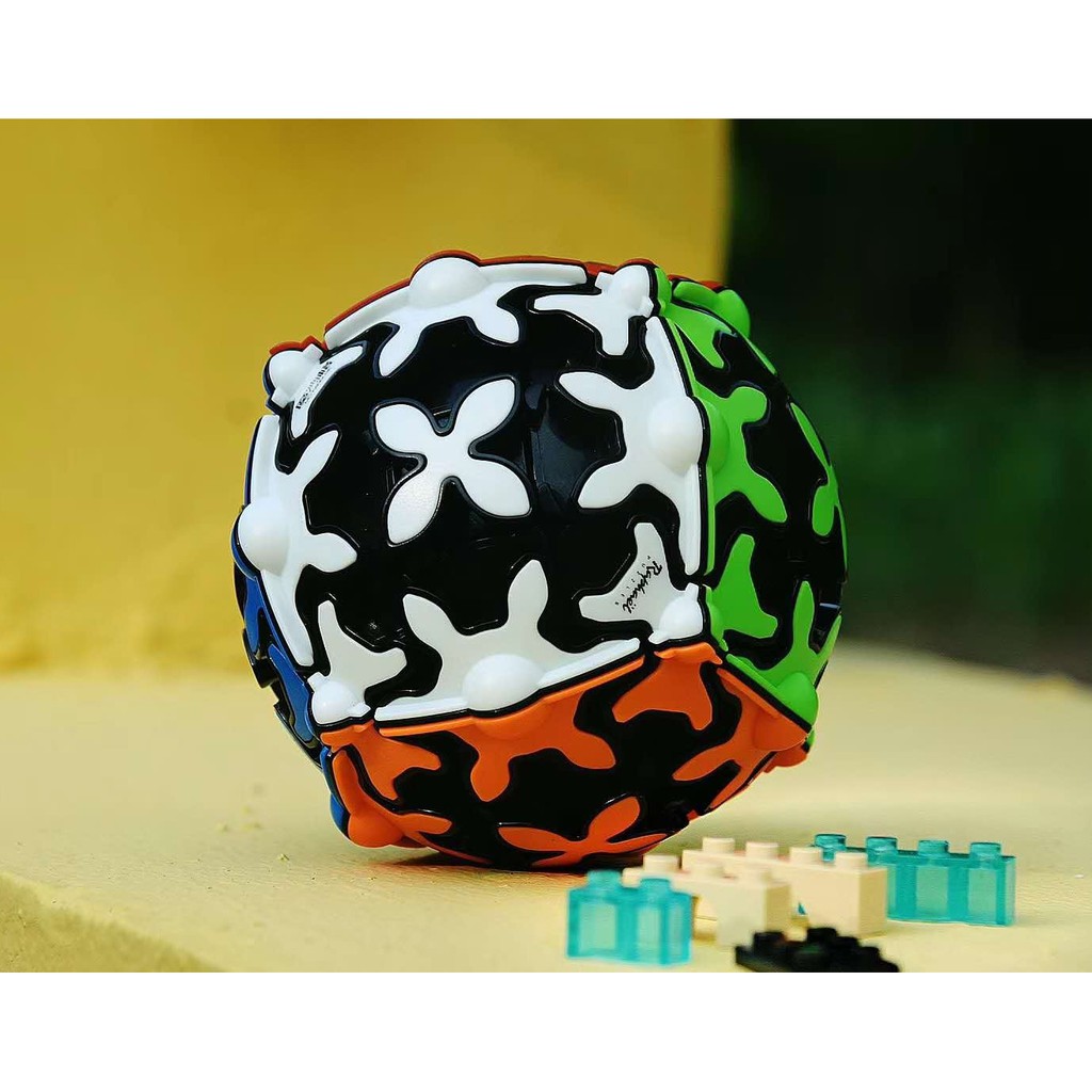 Rubik QiYi Gear Phere 3x3 Tiled Rubik Biến Thể 6 Mặt