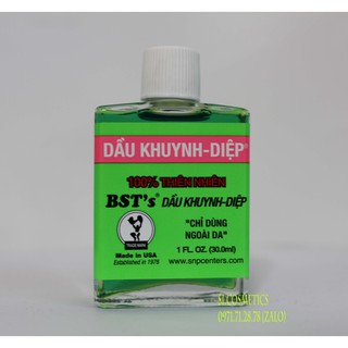 Dầu Khuynh Diệp Cho Bé Hàng Mỹ BST'S EUCALYPTUS OIL 30ml