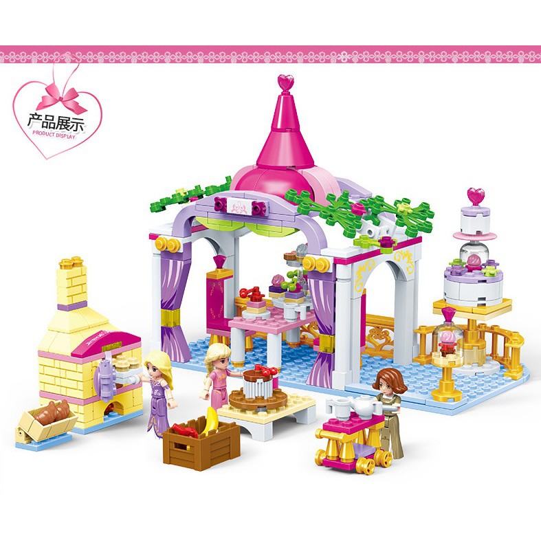 (Đồ chơi tư duy) Set đồ chơi Lego công chúa cho bé gái