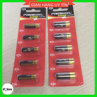 5 pin 12V 23A/27A Super Alkaline Xịn,Pin PREMXL chính hãng