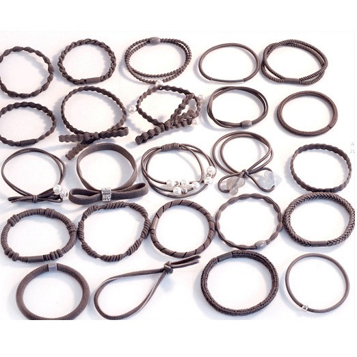 Sét 24 dây buộc tóc cao cấp xuất Nhật HD04