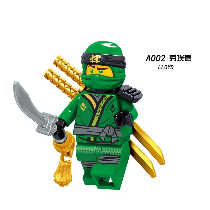 Bộ Lego Xếp Hình Nhân Vật Lloyd Jne Kai Coe Njya Harmi