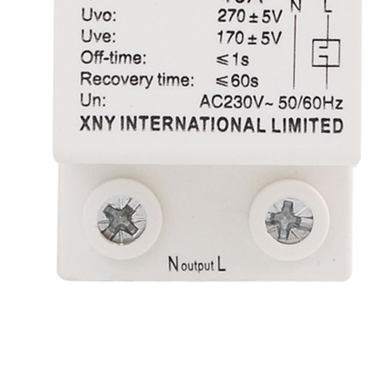 Rờ Le Bảo Vệ Điện Áp Dưới Tự Động Có Thể Điều Chỉnh 230V AC 40A Din