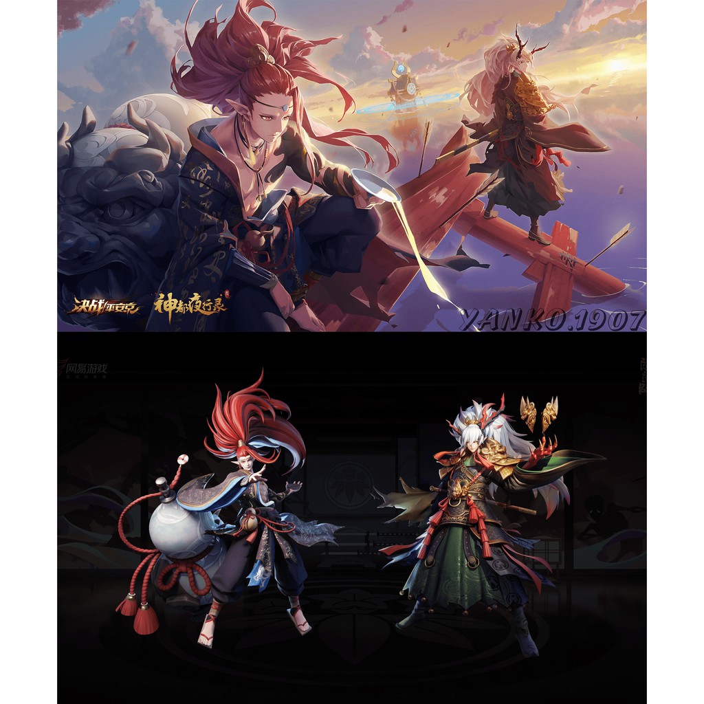 Standee - Tượng Mica Âm Dương Sư Moba - Onmyoji Arena