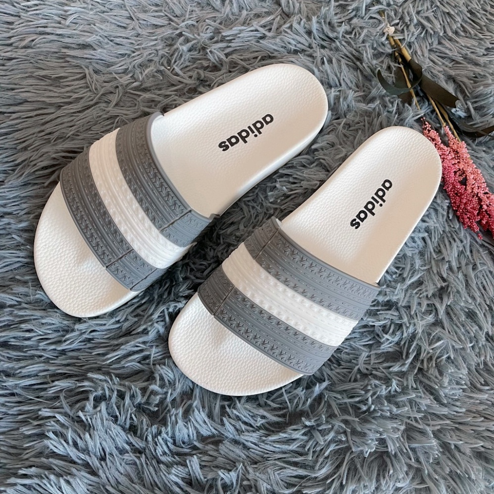 Dép Nam Quai Ngang ADIDAS, Dép Das Đế Chữ Cao Su