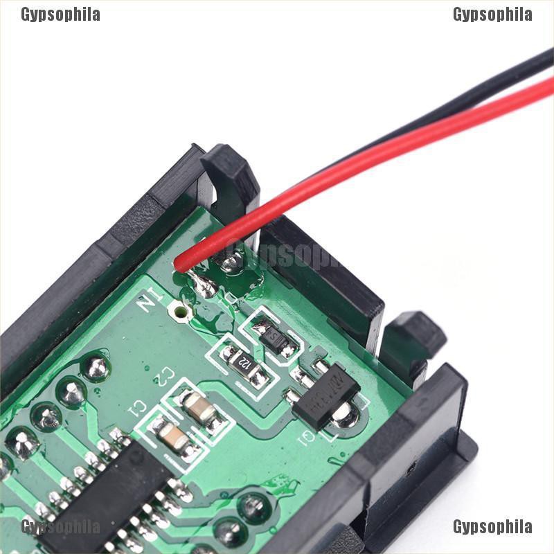Nhiệt Kế Điện Tử Dc 0-30v Màu Đỏ Chuyên Dụng