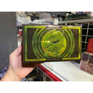 Hộp chứa thẻ bài chính hãng Gold Box Blue Eyes White Dragon