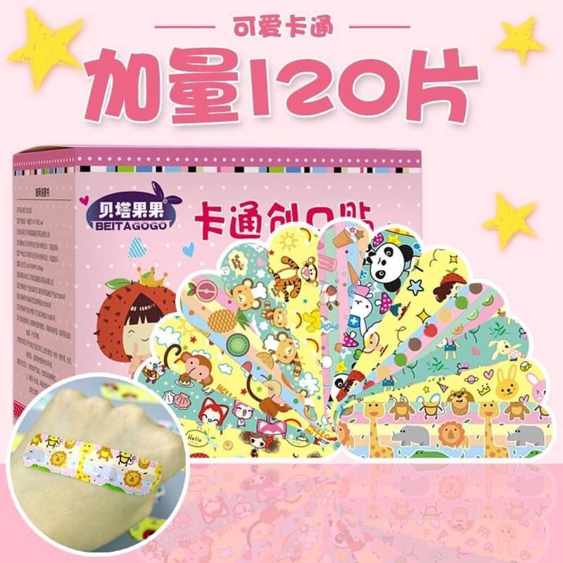 HỘP 120 MIẾNG BĂNG KEO CÁ NHÂN HÀN QUỐC - CHỐNG THẤM NƯỚC TỐT