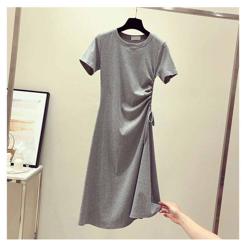 Đầm Tay Ngắn Màu Xanh Bơ Plus Size Cho Nữ | BigBuy360 - bigbuy360.vn