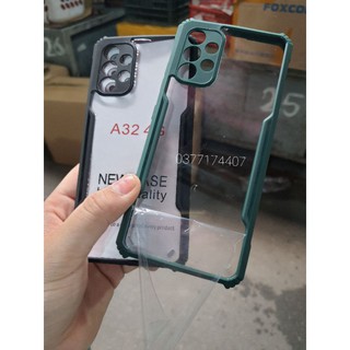 Samsung A22,A32 4G, A52, A72, S20 FE_Ốp lưng trong cứng viền màu dẻo chống sốc siêu đẹp