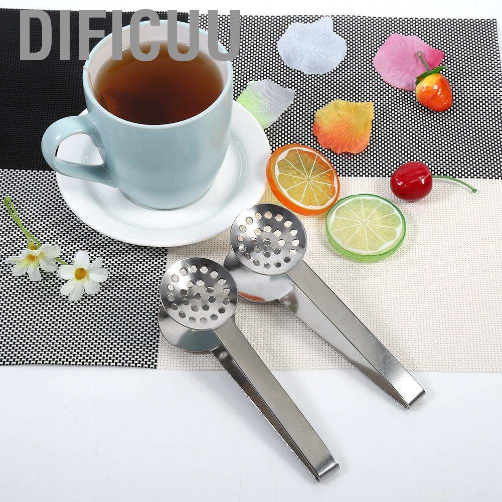 Set 2 Dụng Cụ Kẹp Túi Lọc Trà Bằng Inox Dificuu